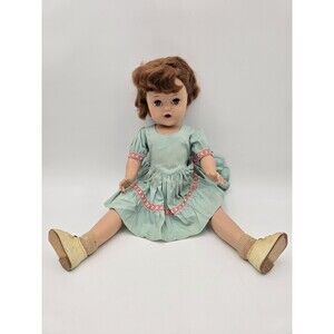 Vintage Artisan Raving Beauty Original Blue Michele California Dress Red Hair